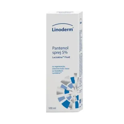 Lifeline Linoderm pantenol sprej 5% s lactokineom 100ml