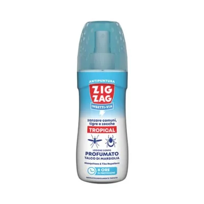 Zig Zag Insettivia Tropical talco losion protiv komaraca i krpelja 100ml