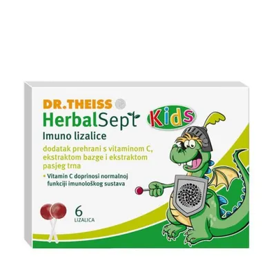 Dr.Theiss Herbalsept imuno lizalice 6 kom.
