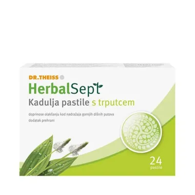 Dr.Theiss Herbalsept pastile kadulja i trputac 24 kom.