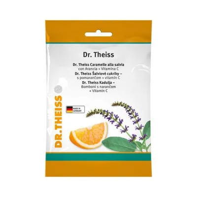 Dr.Theiss bomboni kadulja, naranča i vitamin C 75g