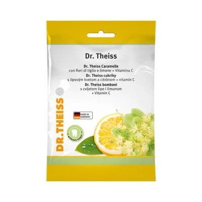 Dr.Theiss bomboni cvijet lipe, limun i vitamin C 75g