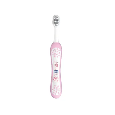 CHICCO BM CETKICA ZA ZUBE ROZE OD 6 MES