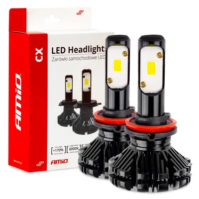 Auto sijalica H8 H9 H11 LED 6000K AMIO 30W 6/18V