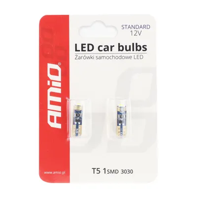 Auto sijalica T5 W1W 1xSMD 5600K AMIO