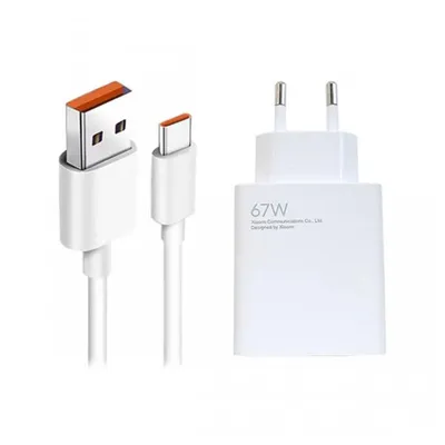 Punjač 67W sa kablom USB-A na USB-C 1m XIAOMI
