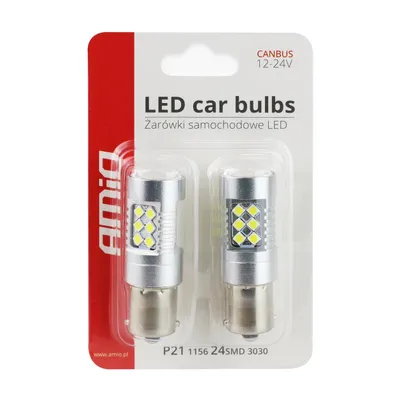 Auto sijalica BA15S P21W LED 5600K AMIO