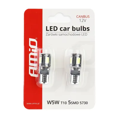 Auto sijalica T10 LED 5600K AMIO