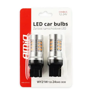 Auto sijalica LED T20 MINI 6500K AMIO