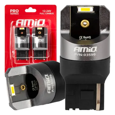Auto sijalica W21W 2SMD 6000K AMIO