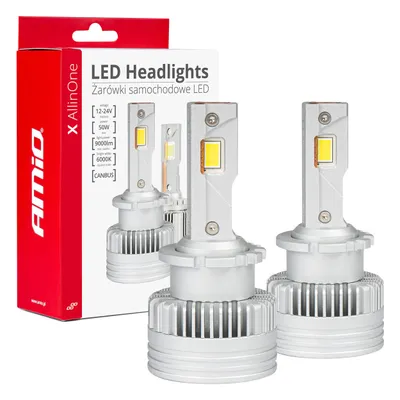 Auto sijalica D2S D2R D4S D4R LED 6000K CANBUS X AllinOne AMIO