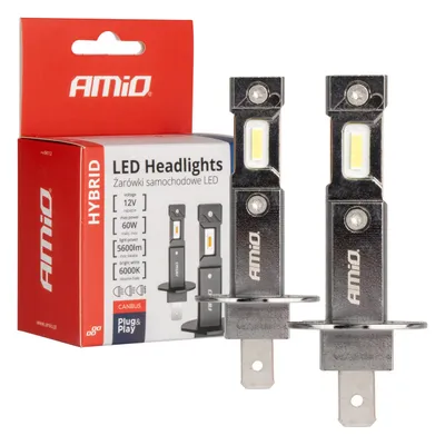 Auto sijalica H1 Hybrid LED 6000K AMIO