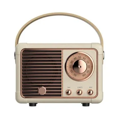 Bežični retro bluetooth mini radio HM11 bež