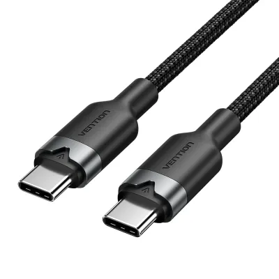 Kabal USB-C na USB-C 60W VENTION 1m crni
