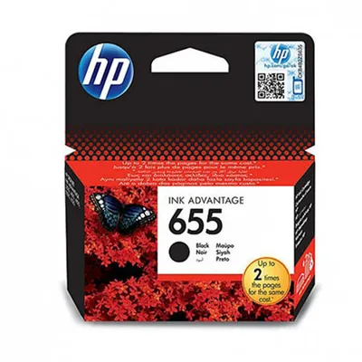 Tinta HP 655 crna CZ109AE