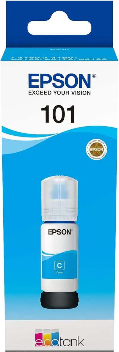 Tinta EPSON 101 EcoTank cyan