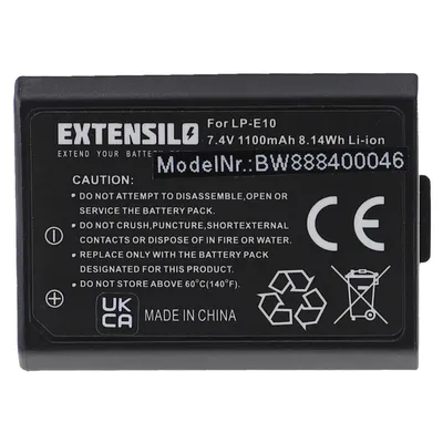 Baterija za fotoaparat CANON LP-E10 7.4V 1000mAh