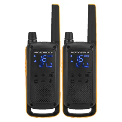 Radio stanice MOTOROLA walkie talkies Extreme T82 set 2/1
