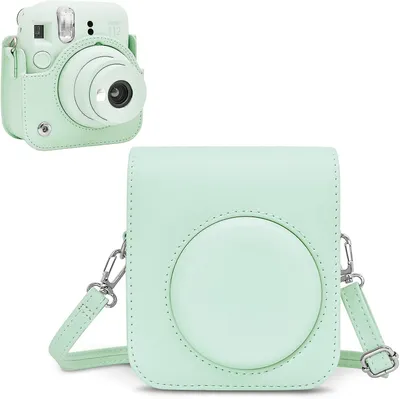 Zaštitna kožna futrola za FUJIFILM INSTAX 12 aparat mint green