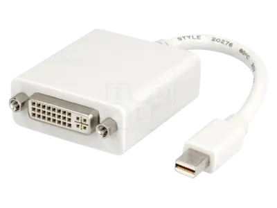 Adapter Mini DisplayPort na DVI 10cm