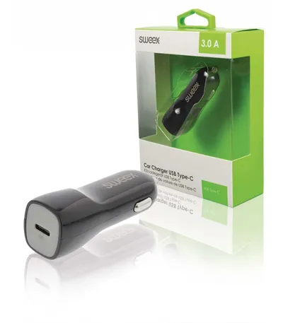 Auto punjač USB-C H-013BL SWEEX