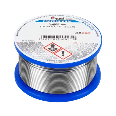 Tinol kalaj za lemljenje 2mm 250g CYNEL LUT0110-250