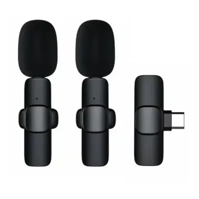 Bežični mikrofon bubica sa USB C konektorom set 2u1 HOCO K1