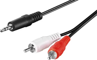 AUX kabal na 2xRCA AWG29 GOOBAY 3m