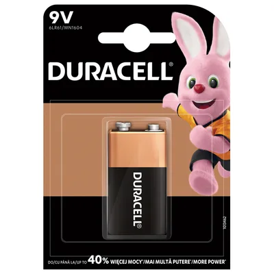 Baterija 9V DURACELL