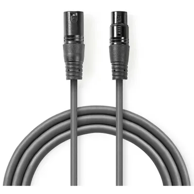 Kabal audio XLR 3-Pin M/Ž NEDIS 10m