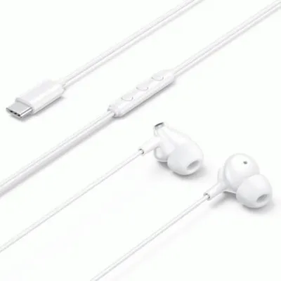 Slušalice sa mikrofonom IN EAR  USB-C  1.2m VENTION bijele