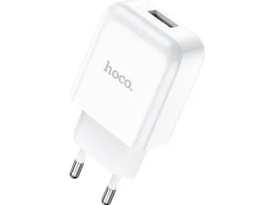 Punjač HOCO USB-A N2 bijeli