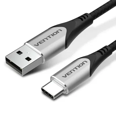 Kabal USB-A na USB-C 60W VENTION 1m crni