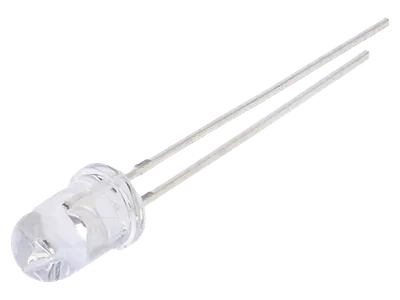 LED dioda crvena 5mm 10-15mA 12V