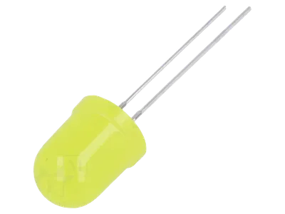 LED dioda žuta 10mm 2.6V