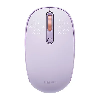 Bežični bluetooth miš BASEUS F01B tri mode 2.4G 5.0BT ljubičasti