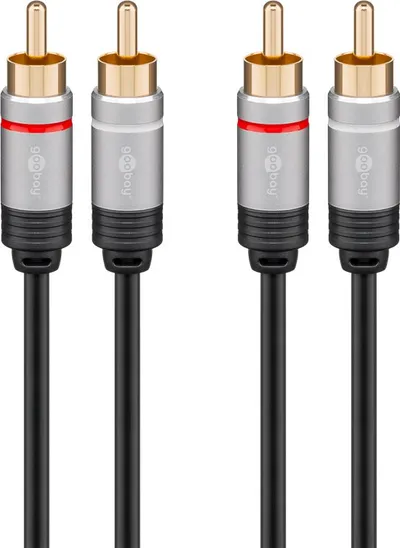 RCA kabal GOOBAY 2xRCA  0.75m