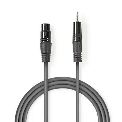 Mikrofonski kabal NEDIS 3.5mm na XLR 3PIN 1.5m