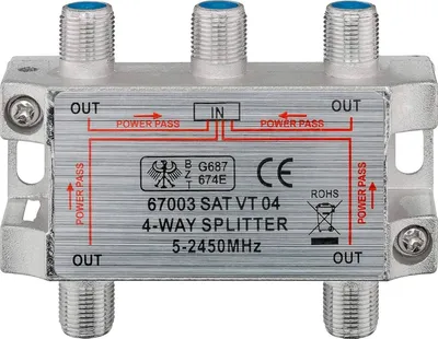 Antenski SAT razdjelnik 5-2450MHz GOOBAY