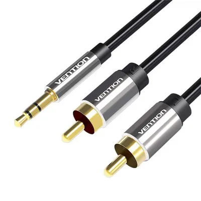 Audio kabal AUX na 2xRCA stereo VENTION 5m
