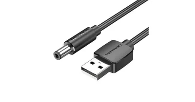 Kabal USB-A na DC 5.5x2.5 VENTION 1m crni