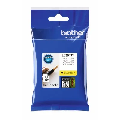 Tinta BROTHER LC3617 Yellow