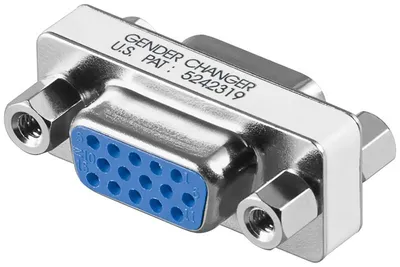 Adapter D-Sub 15 PIN Ž/Ž GOOBAY