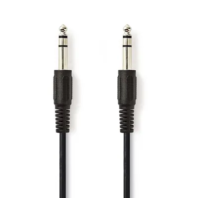Audio kabal 6.35mm stereo NEDIS 2m