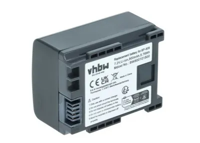 Baterija za video kameru CANON BP-807 BP-809 7.2V  800mAh