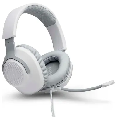 Slušalice sa mikrofonom  JBL QUANTUM 100 bijele
