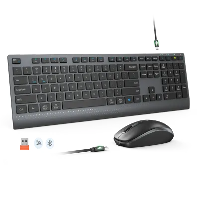 Elegantni bežični bluetooth set tastatura + miš MEETION C2000