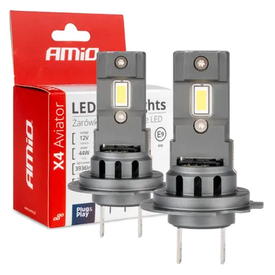 Auto sijalica H7 H18 X4 Aviator CANBUS LED 6500K AMIO