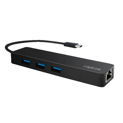 USB-C HUB LOGILINK 4u1 20cm