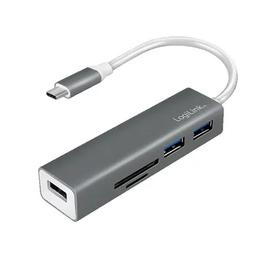USB-C HUB LOGILINK 5u1 15cm